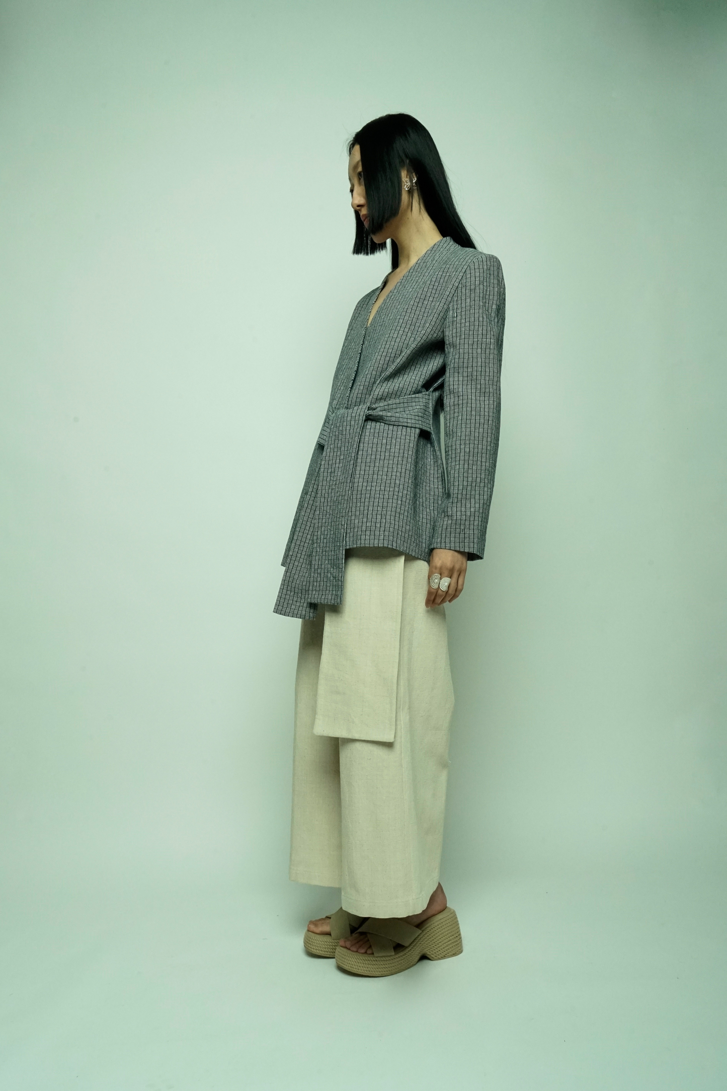 CHAQUETA 雍然 YONGRAN | PATRÓN DE CUADROS