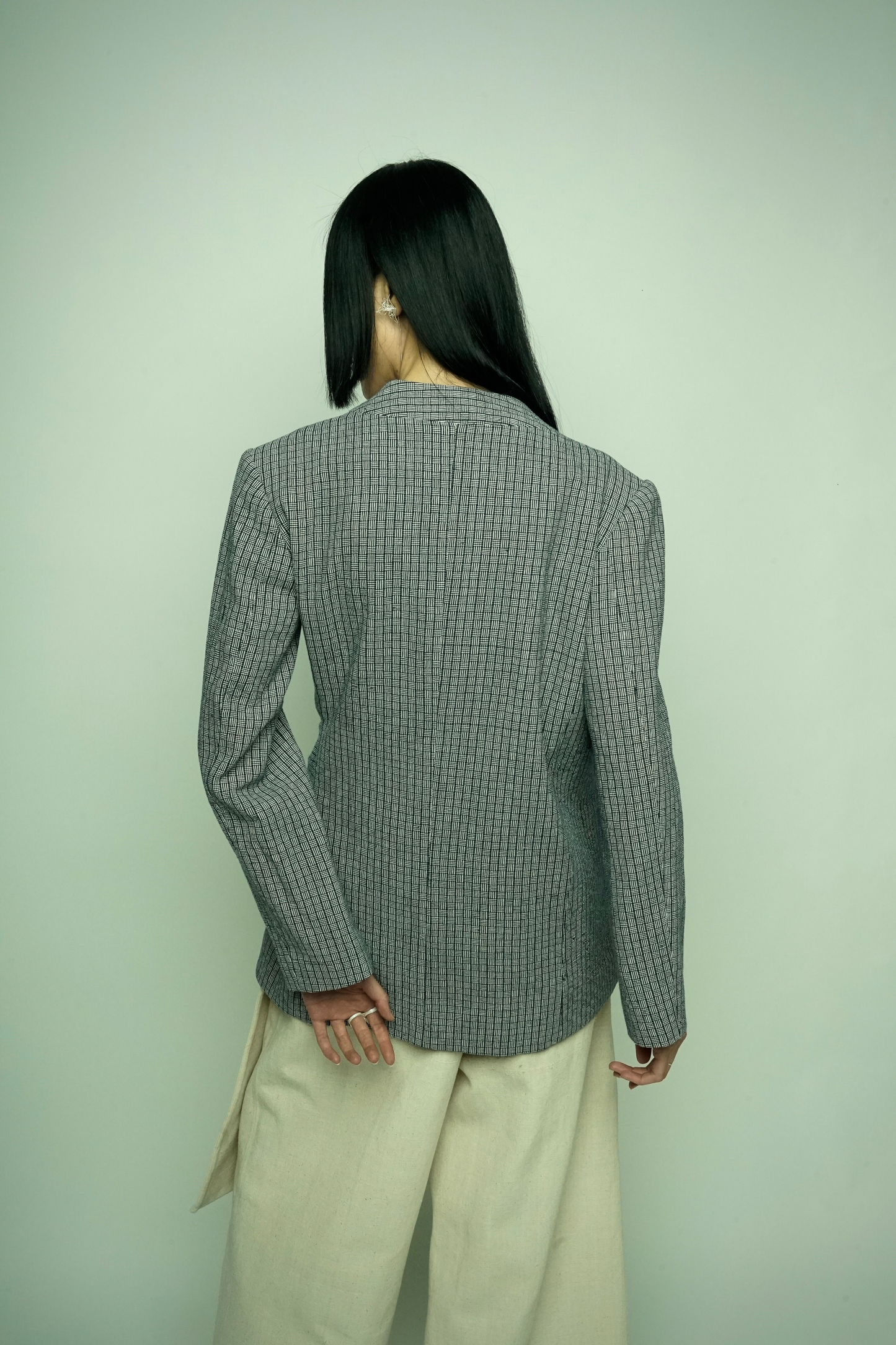 CHAQUETA 雍然 YONGRAN | PATRÓN DE CUADROS