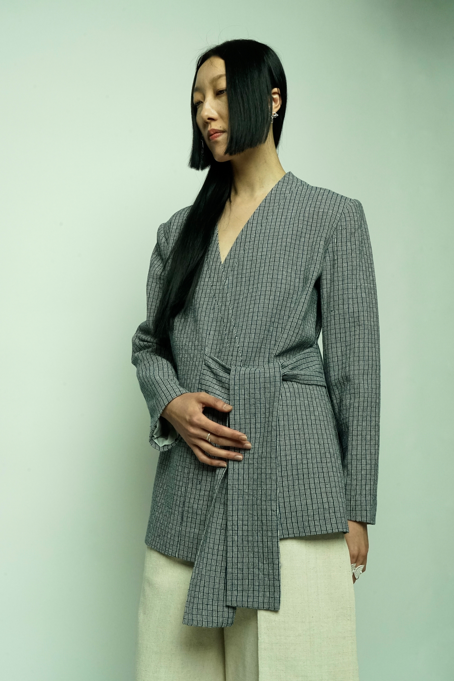 CHAQUETA 雍然 YONGRAN | PATRÓN DE CUADROS