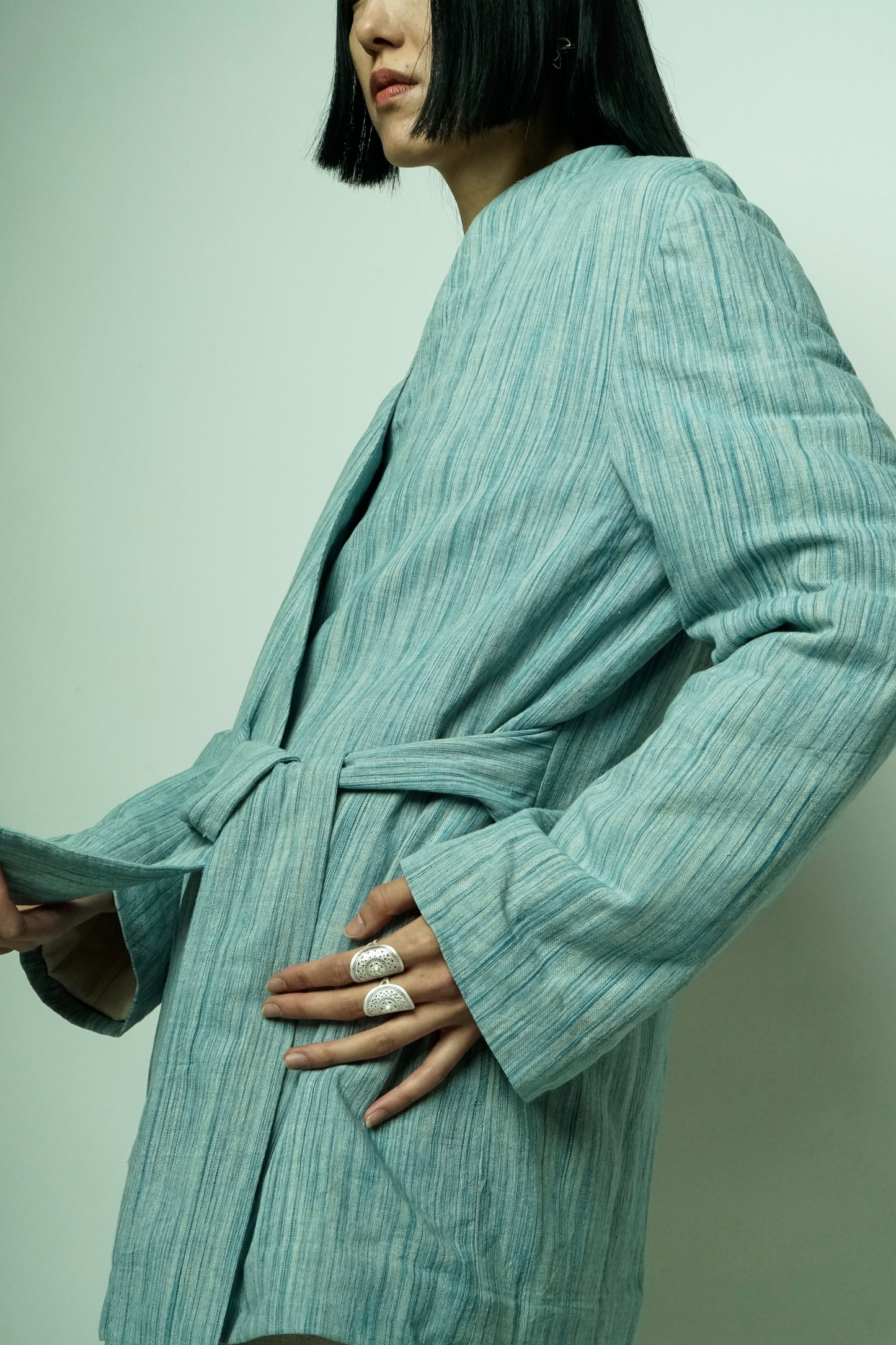 CHAQUETA 雍然 YONGRAN | AZUL CLARO