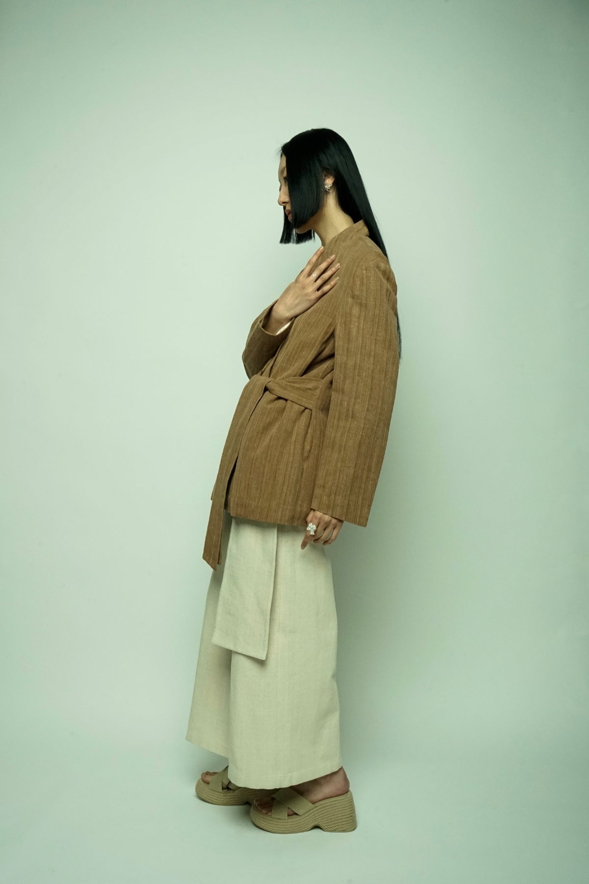 CHAQUETA 雍然 YONGRAN | MARRÓN