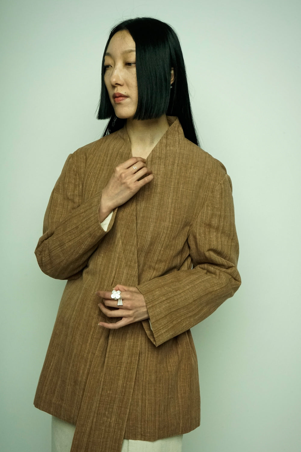 CHAQUETA 雍然 YONGRAN | MARRÓN