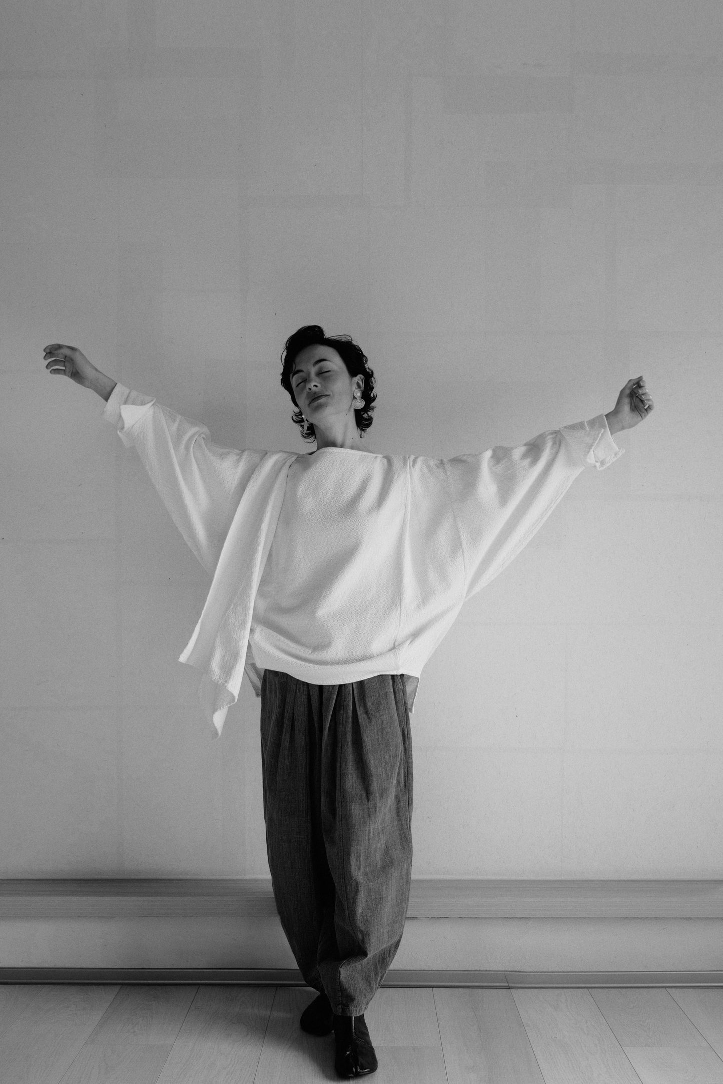 CAMISA 沐风 MUFENG | BLANCO PURO