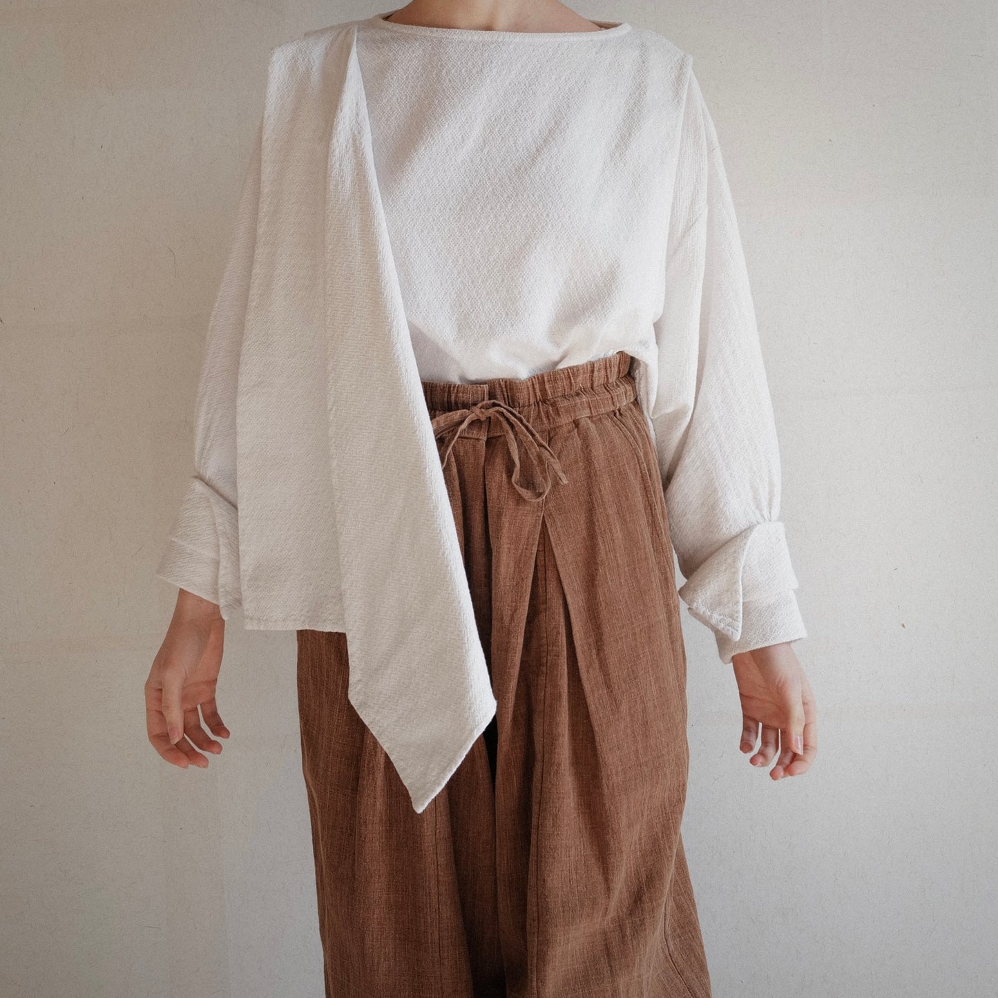 CAMISA 沐风 MUFENG | BLANCO PURO