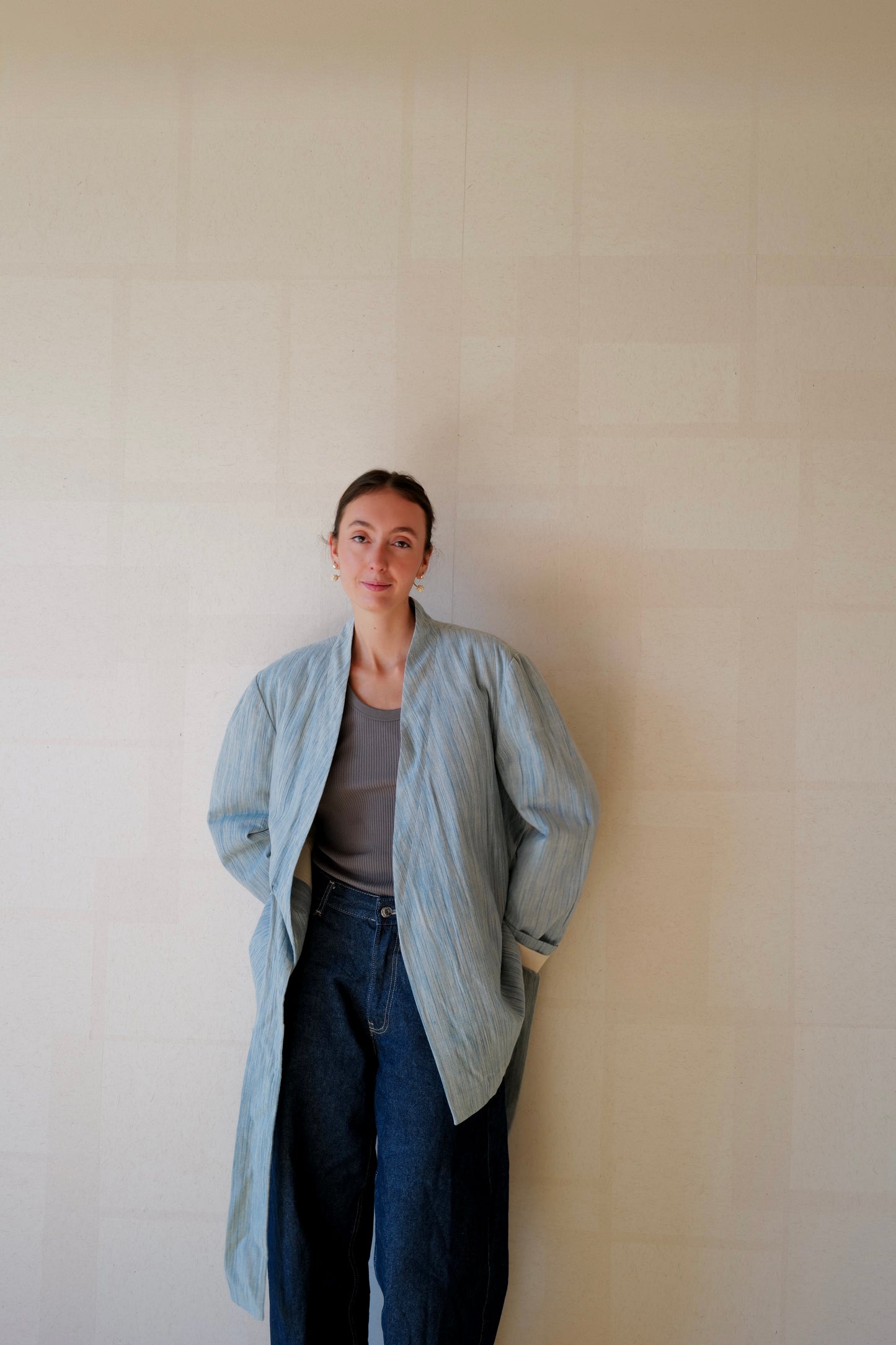 CHAQUETA 雍然 YONGRAN | AZUL CLARO