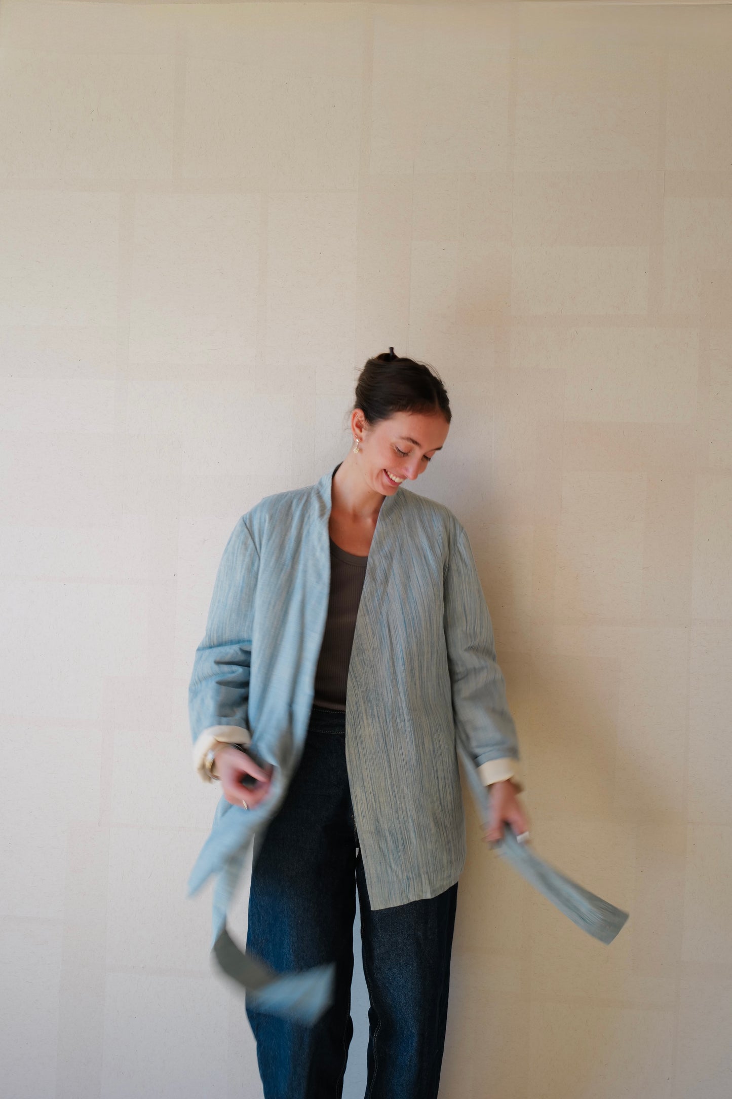 CHAQUETA 雍然 YONGRAN | AZUL CLARO