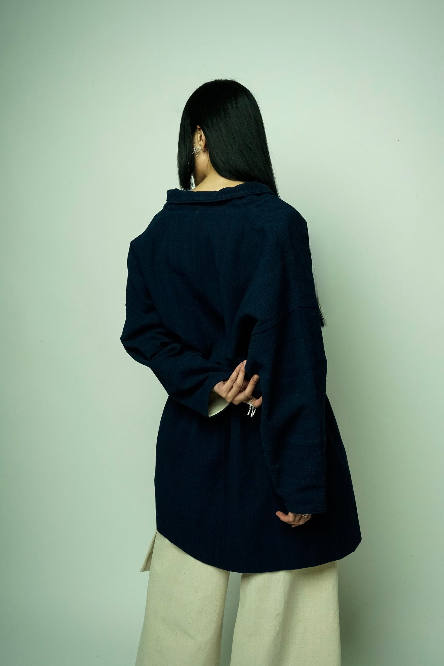 MANTEAU 空山 KONGSHAN | INDIGO