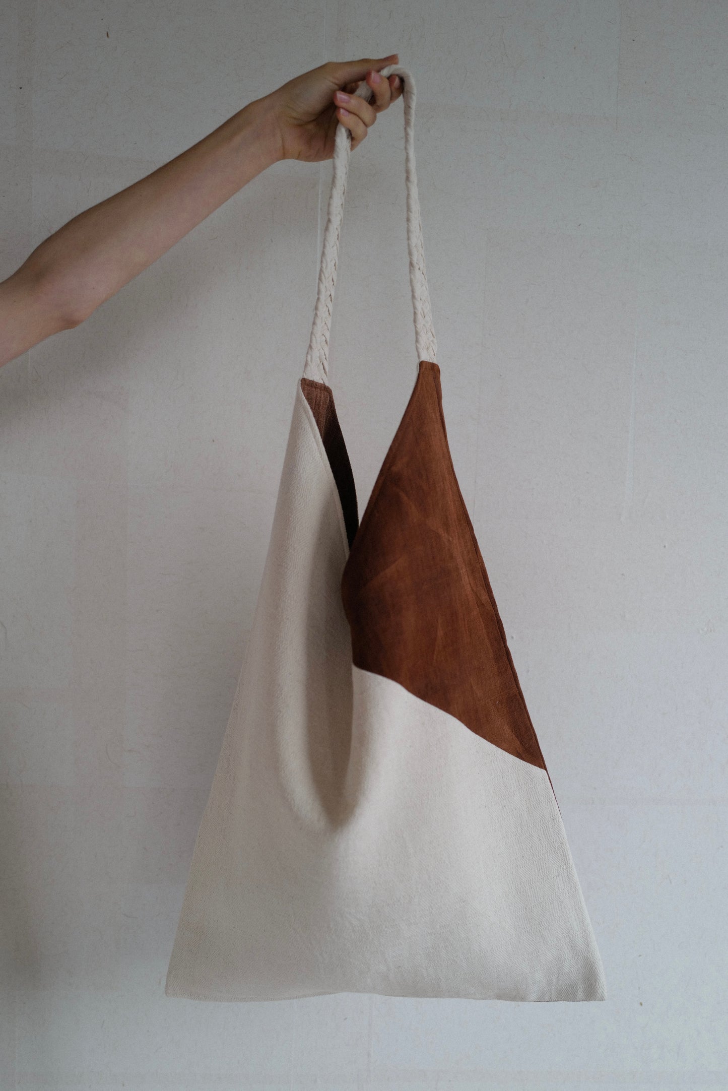 BOLSO REVERSIBLE｜IMPRESIONES DE BAMBU