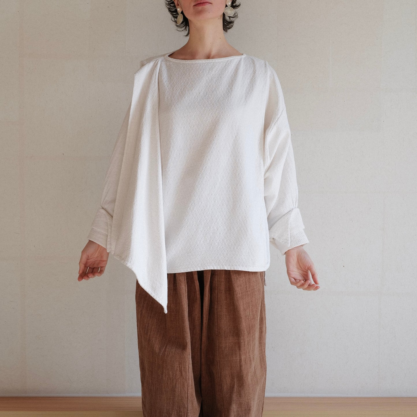 CAMISA 沐风 MUFENG | BLANCO PURO