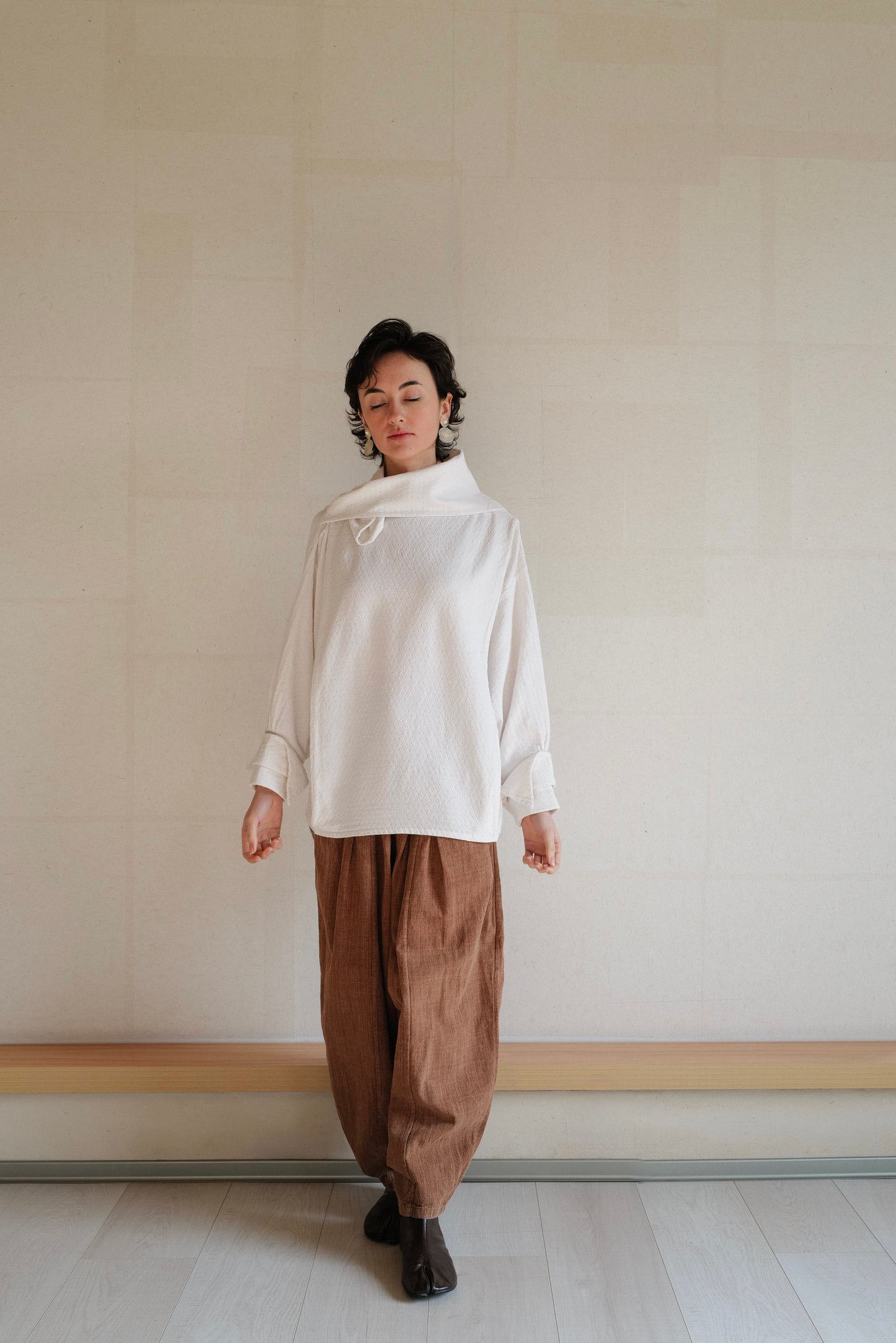 CAMISA 沐风 MUFENG | BLANCO PURO