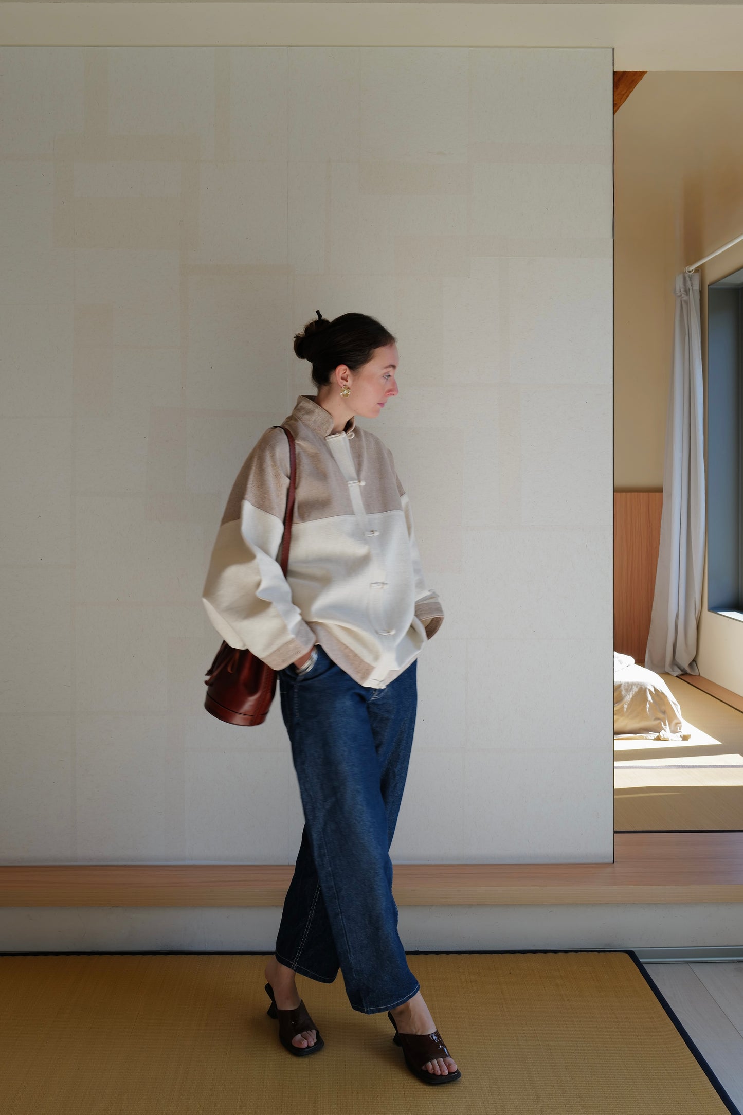 秋落 QIULUO BLOUSE | BLANC CASSÉ