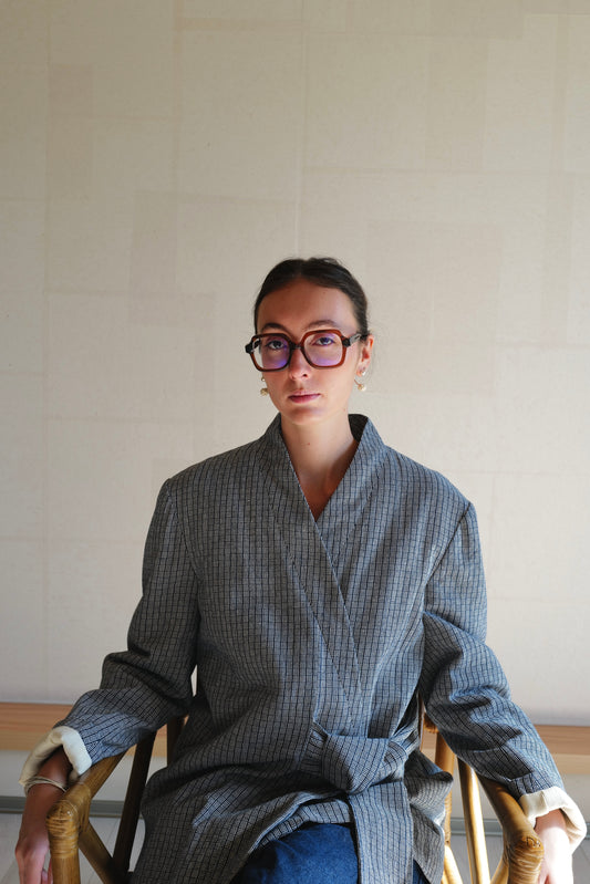 CHAQUETA 雍然 YONGRAN | PATRÓN DE CUADROS