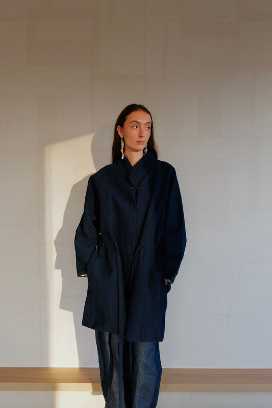 MANTEAU 空山 KONGSHAN | INDIGO