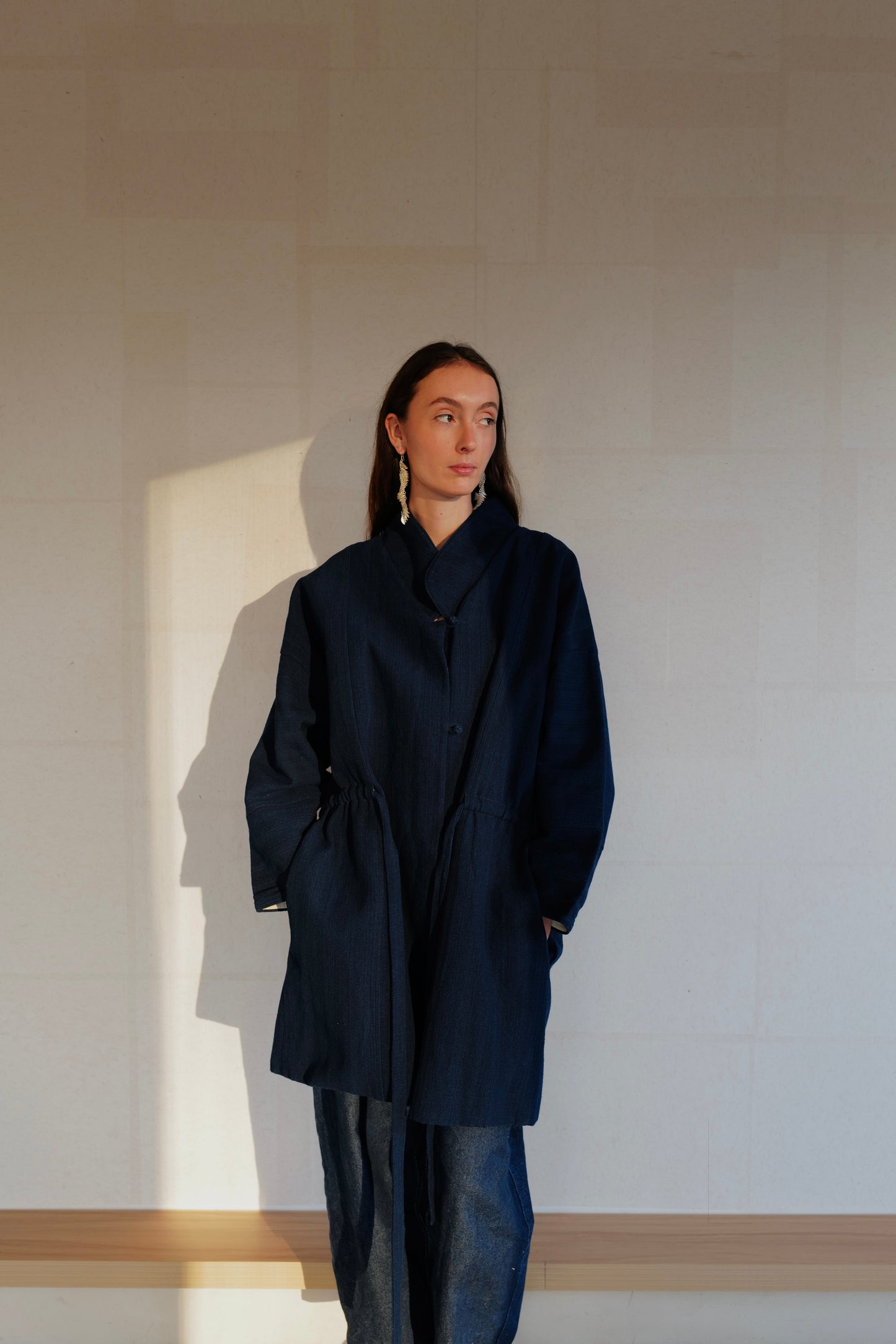 MANTEAU 空山 KONGSHAN | INDIGO